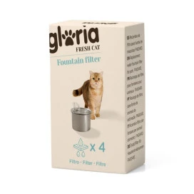 FreshCat Filtros para Fuente de Acero Inoxidable (4 uds) Patitas&co Patitas&co