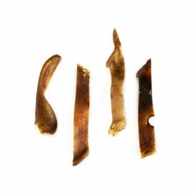 Snacks Naturales de Tira de Oreja de Cerdo Ibérico (4 uds) Snacks Saludables para Perros Patitas&co