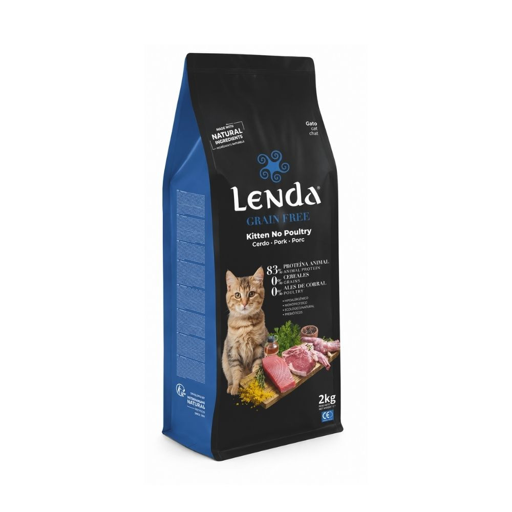 Lenda Pienso de Conejo y Cerdo para Gatitos Patitas&co Patitas&co