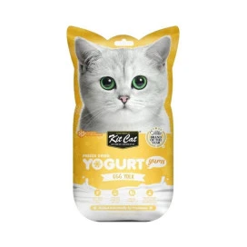 Kit Cat Yogurt Yums de Yema de Huevo para Gato Snacks para Gatos Patitas&co