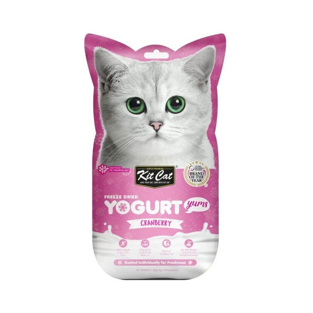 Kit Cat Yogurt Yums de Arándano Rojo para Gato Patitas&co Patitas&co