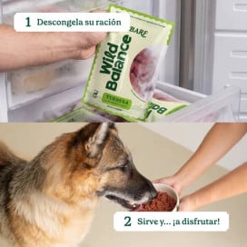 Wild Balance Dieta BARF Ternera con Verduras para Perro Dieta BARF Perros Patitas&co