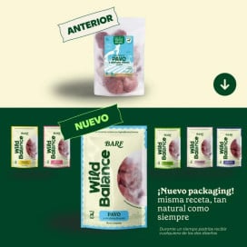 Wild Balance Dieta BARF Pavo con Verduras para Perro Dieta BARF Perros Patitas&co