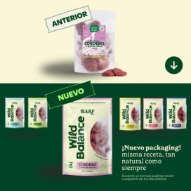 Wild Balance Dieta BARF Cordero con Verduras para Perro Dieta BARF Perros Patitas&co