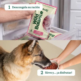 Wild Balance Dieta BARF Pato con Verduras para Perro Dieta BARF Perros Patitas&co
