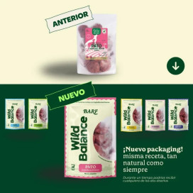 Wild Balance Dieta BARF Pato con Verduras para Perro Dieta BARF Perros Patitas&co