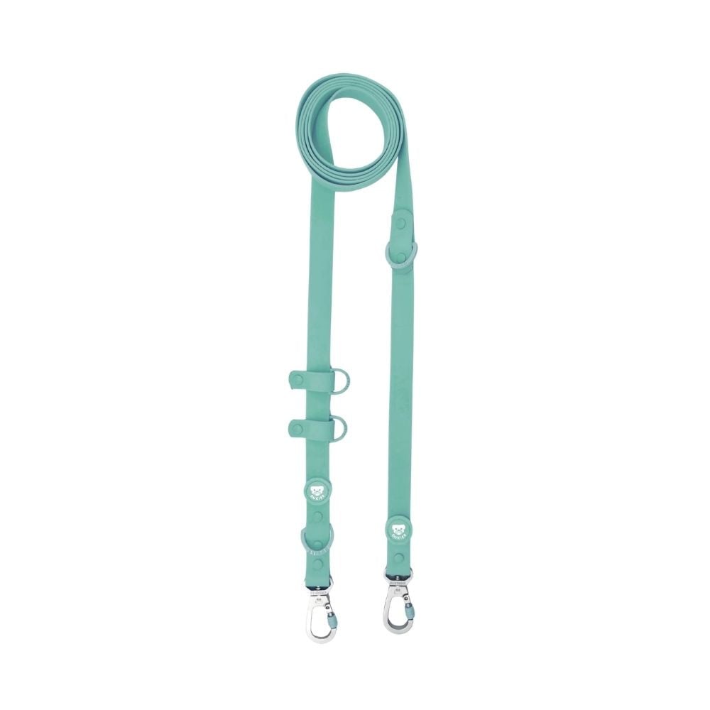 Dukier Correa Multiposición Waterproof Turquoise para Perro Accesorios de Paseo para Perro Patitas&co