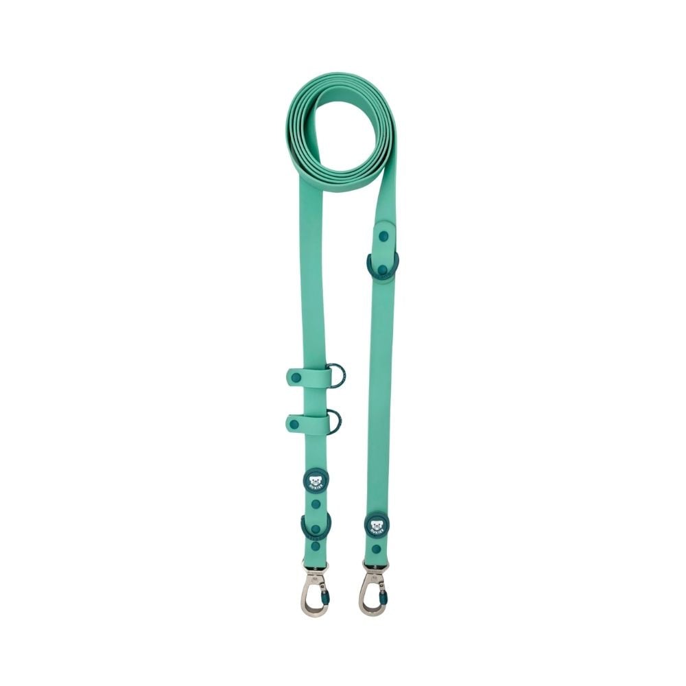 Dukier Correa Multiposición Waterproof Jade Mint para Perro Accesorios de Paseo para Perro Patitas&co