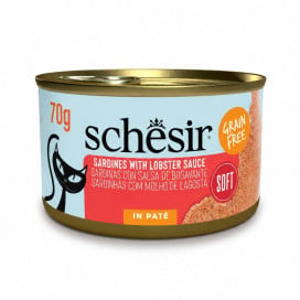 Schesir Lata Paté de Sardinas en Salsa de Bogavante para Gato Patitas&co Patitas&co