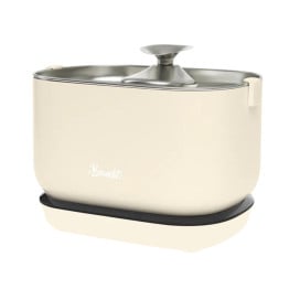 Bandit Fuente de Agua Automática Crema Fuentes para Gatos Patitas&co