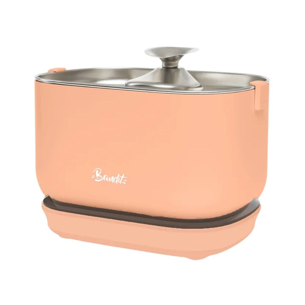 Bandit Fuente de Agua Inalámbrica Melocotón Fuentes para Gatos Patitas&co