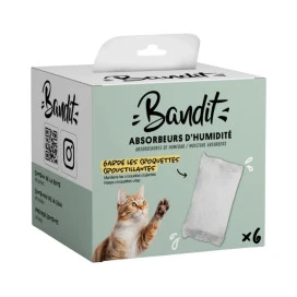 Bandit Sobres Absorbentes para Comedero Automático (6 uds) Comederos para Gatos Patitas&co
