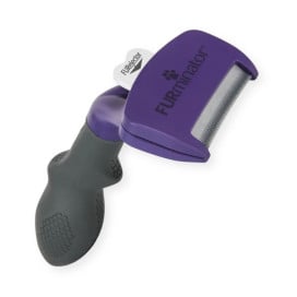FURminator Deslanador de Pelo Corto para Gatos Medianos y Grandes Cepillo para gatos Patitas&co