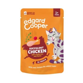 Edgard and Cooper Sobre de Pollo en Salsa para Gato Comida húmeda para gatos Patitas&co