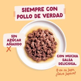 Edgard and Cooper Sobre de Pollo en Salsa para Gato Comida húmeda para gatos Patitas&co