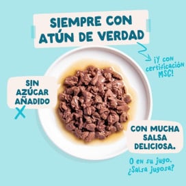 Edgard and Cooper Sobre de Atún con Pollo en Salsa para Gato Comida húmeda para gatos Patitas&co