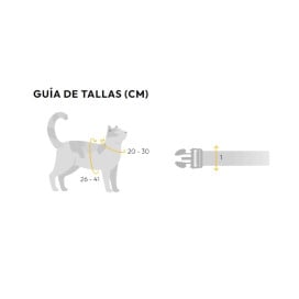 Dashi Arnés + Correa Neón Verde para Gato Accesorios de Paseo para Gatos Patitas&co
