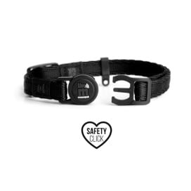 MyFamily Collar Memopet® Negro con Chip NFC para Gato Patitas&co Patitas&co