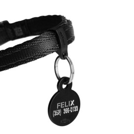 MyFamily Collar Memopet® Negro con Chip NFC para Gato Patitas&co Patitas&co