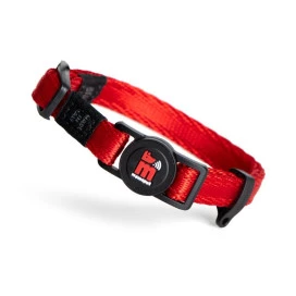 MyFamily Collar Memopet® Rojo con Chip NFC para Gato Accesorios de Paseo para Gatos Patitas&co