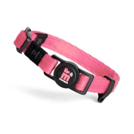 MyFamily Collar Memopet® Rosa con Chip NFC para Gato Accesorios de Paseo para Gatos Patitas&co