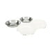 Trixie Set Comedero Doble con Soporte