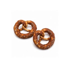 Mordedores Naturales Pretzels de Pato 10 cm (2 uds) Mordedores para Perros Patitas&co