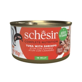 Schesir Lata de Atún con Gambas en Gelatina para Gato Patitas&co Patitas&co
