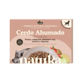 Natuka Comida Cocinada Menú de Cerdo Ahumado para Perro Patitas&co Patitas&co