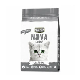 Kit Cat Arena Nova Clump Charcoal para Gato
