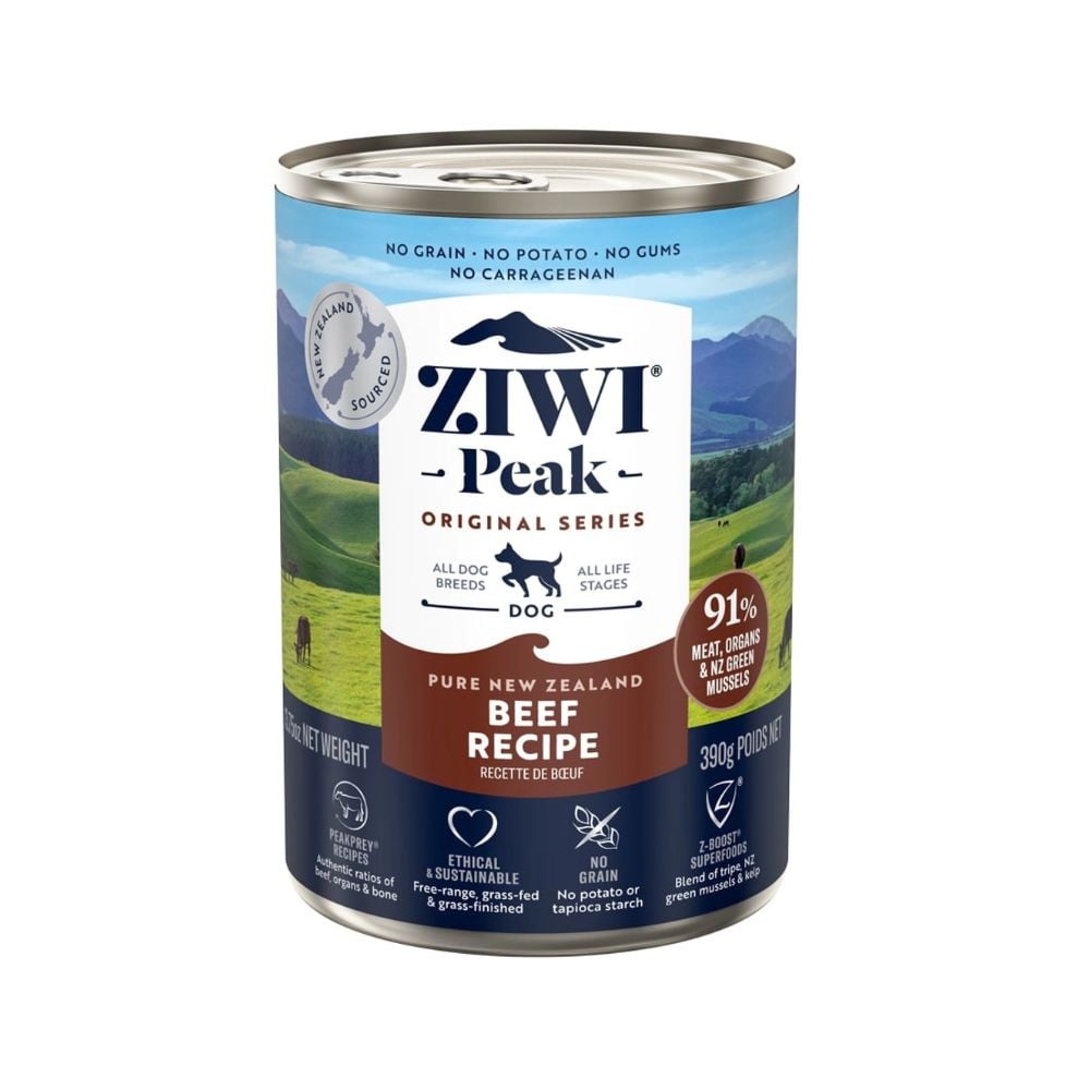 Ziwi Peak Lata de Ternera para Perro Comida húmeda para Perros Patitas&co