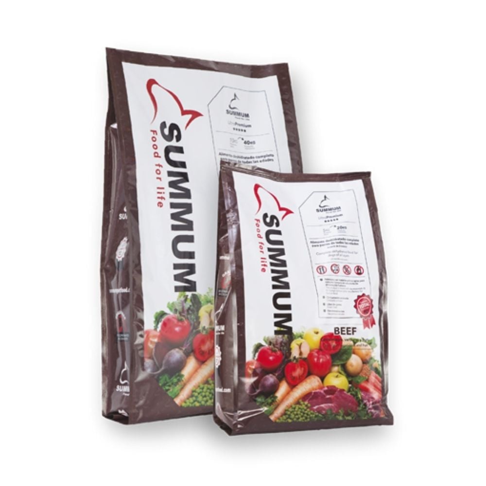 Summum Comida Deshidratada de Ternera para Perros Comida Deshidratada para Perro Patitas&co