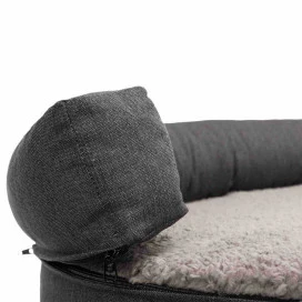 Trixie Sofá Ortopédico Redondo Vital Bendson para Perro Camitas y mantas para Perros Patitas&co