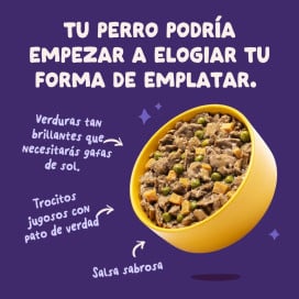 Edgard and Cooper Guiso de Pato para Perro Comida húmeda para Perros Patitas&co