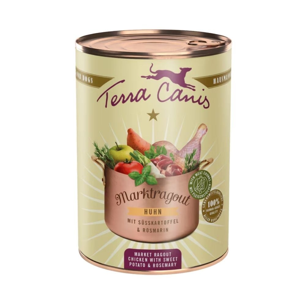 Terra Canis Marktragout Lata de Pollo con Batata para Perro Patitas&co Patitas&co