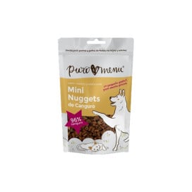 Puromenu Snack Natural Mini Nuggets de Canguro (100g) Snacks Saludables para Perros Patitas&co