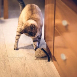 Juguete Calatrava de Pelo de Conejo para Gato Patitas&co Patitas&co