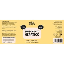 Milo y Lola Suplemento Hepático Vitaminas para Perros y otros Suplementos Patitas&co
