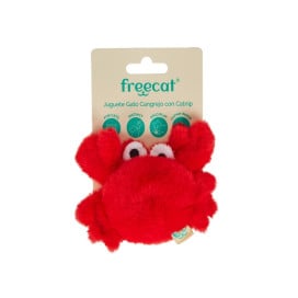 Freecat Juguete Cangrejo con Catnip para Gato Patitas&co Patitas&co
