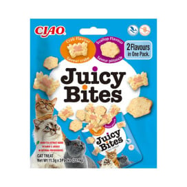 Inaba Juicy Bites Chuches de Cangrejo y Vieiras para Gato Snacks para Gatos Patitas&co