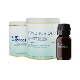 Condrobióticos Gotas Postbióticas para Perros y Gatos Suplementos Perros Patitas&co