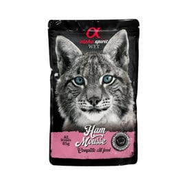 Alpha Spirit Mousse de Jamón para Gato Comida húmeda para gatos Patitas&co