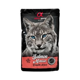 Alpha Spirit Mousse de Salmón para Gato Comida húmeda para gatos Patitas&co