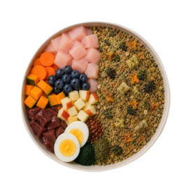 NaturalWil Comida Deshidratada de Pollo con Artemisa para Perro Dietas Veterinarias para Perros Patitas&co