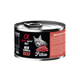 Alpha Spirit Lata de Ternera para Gato Comida húmeda para gatos Patitas&co