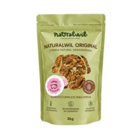 NaturalWil Comida Deshidratada de Cerdo en Trocitos para Perro Comida Deshidratada para Perro Patitas&co