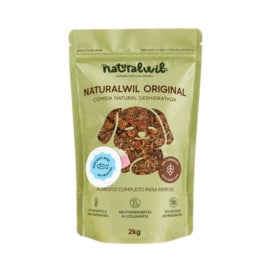 NaturalWil Comida Deshidratada de Pescado en Trocitos para Perro Comida Deshidratada para Perro Patitas&co