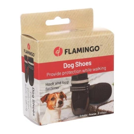 Flamingo Botas Negro Gayo para Perro Ropa para perros Patitas&co
