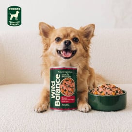 Wild Balance Comida Húmeda Cocinada de Atún y Pavo para Perro Comida húmeda para Perros Patitas&co