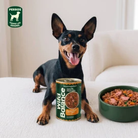 Wild Balance Comida Húmeda Cocinada de Cerdo para Perro Comida húmeda para Perros Patitas&co